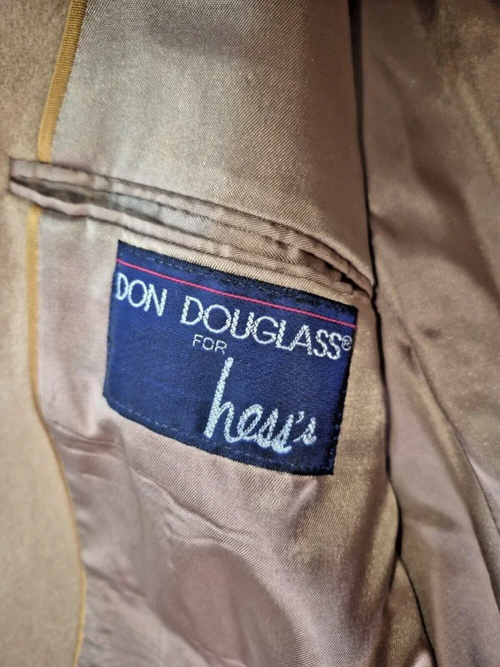 100% Camel Hair Sport Coat Blazer – Made in USA – Size 42 Don Douglass